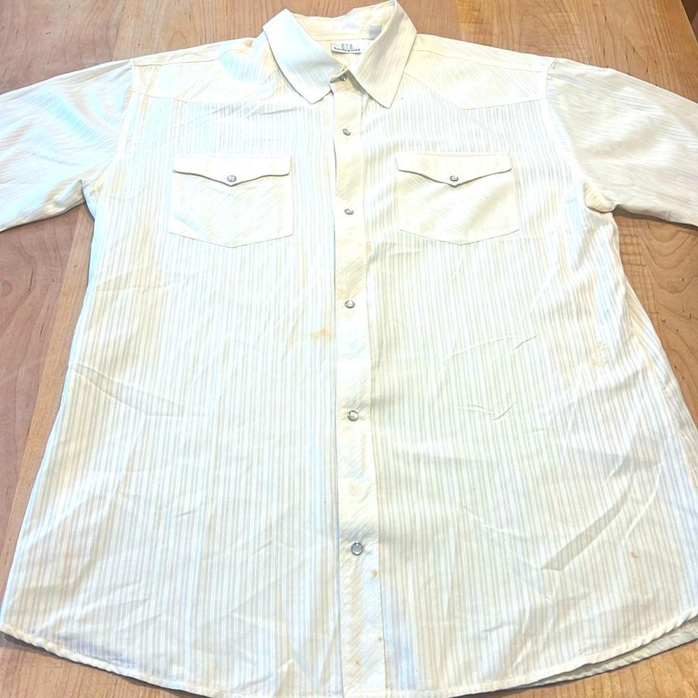 Men’s XL Hurley Western Snap Woven